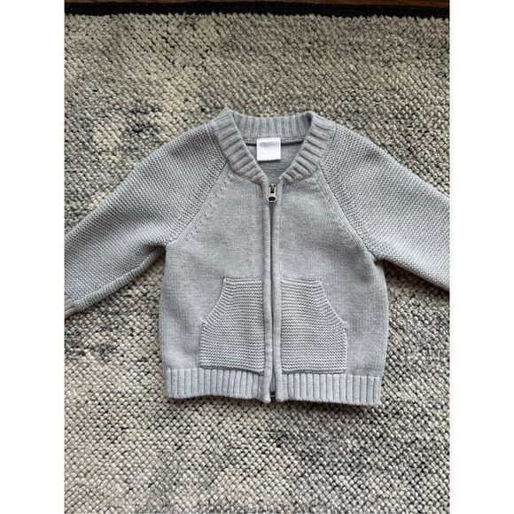 Hanna Andersson 18-24 Months Baby Cardigan Zip Sweater - Picture 3 of 5